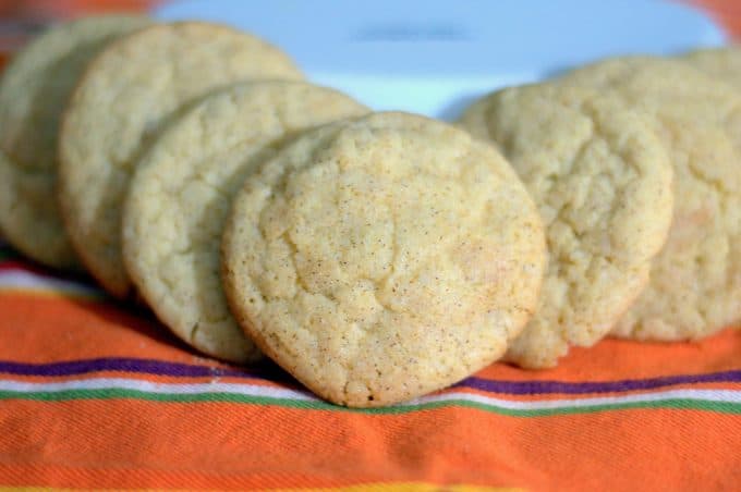 The classic Snickerdoodle Cookie with the great taste of Chai.