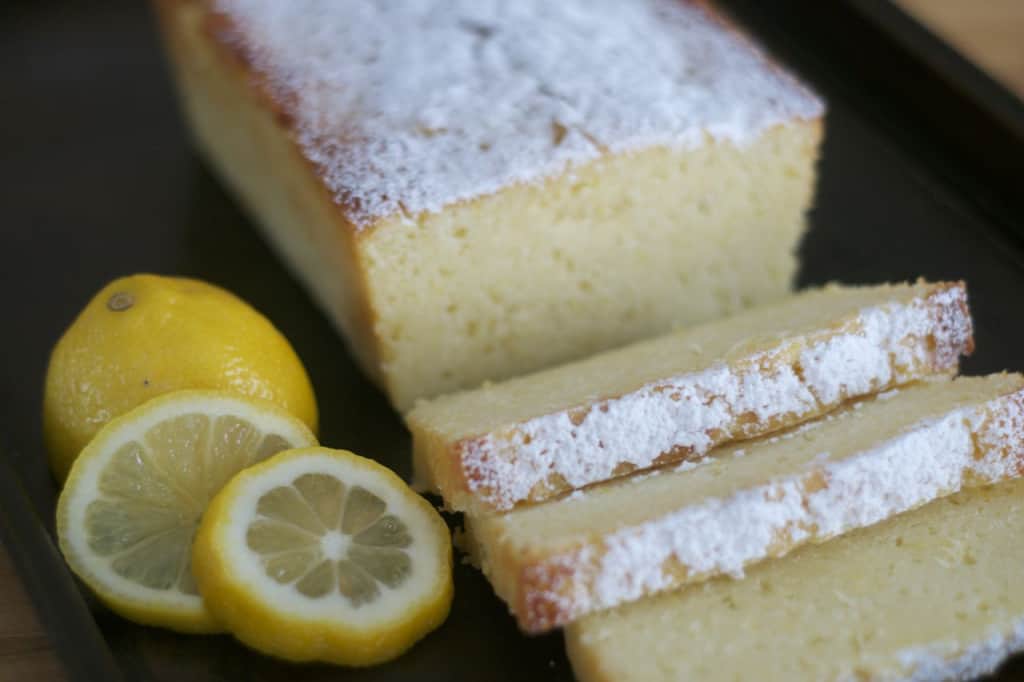 Lemon Ricotta Poundcake - a delicious lemon poundcake made unbelievably moist with the addition of ricotta cheese from 365 Days of Baking & More.