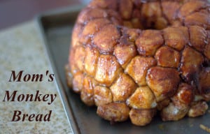 Mom's Monkey Bread - a fun pull-apart cinnamon sugar treat everyone's sure to love!