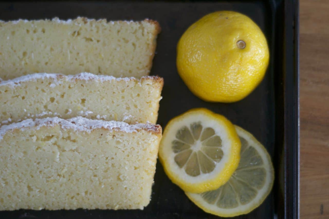 Lemon Ricotta Poundcake - a delicious lemon poundcake made unbelievably moist with the addition of ricotta cheese from 365 Days of Baking & More.