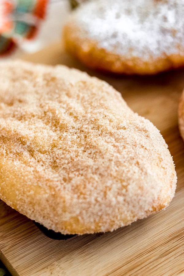 A cinnamon sugar doughboy or fried dough.