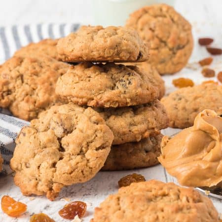 Peanut Butter Oatmeal Cookies