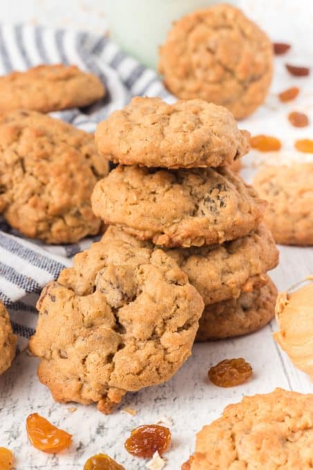 Peanut Butter Oatmeal Cookies