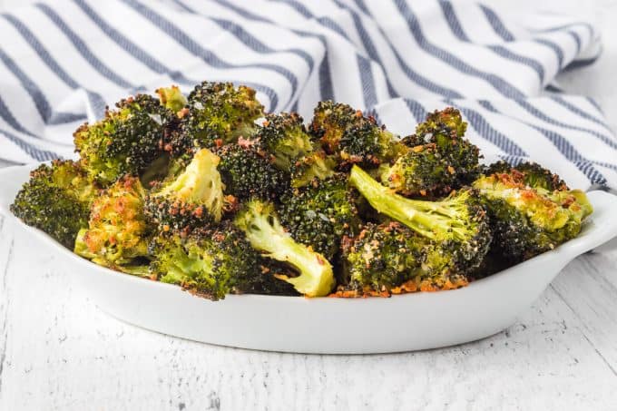 Roasted Parmesan Broccoli