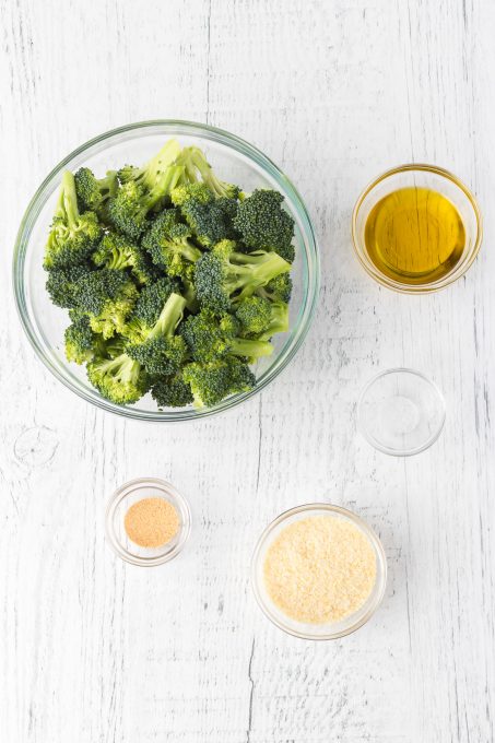 Ingredients for Roasted Parmesan Broccoli