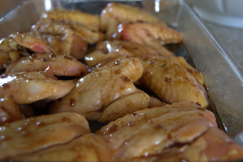 Baked Chinese Chicken Wings