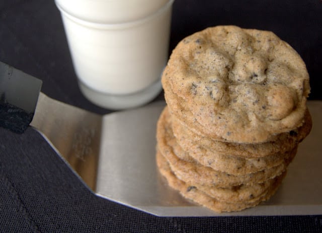 Chocolate Chip Oreo Cookies - chocolate chip cookies with crumbled Oreos inside