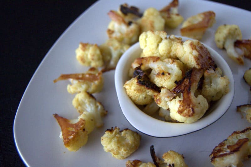 Roasted Teriyaki Cauliflower - cauliflower florets tossed in a Teriyaki marinade and roasted to perfection!