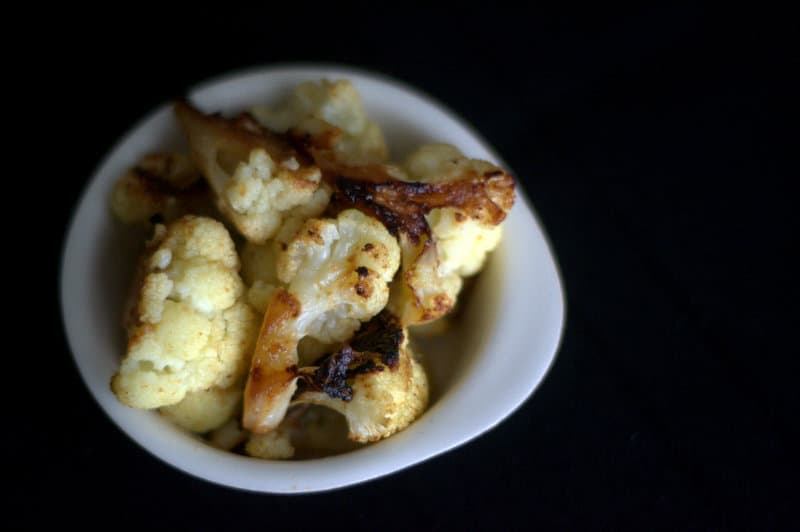 Roasted Teriyaki Cauliflower - cauliflower florets tossed in a Teriyaki marinade and roasted to perfection!