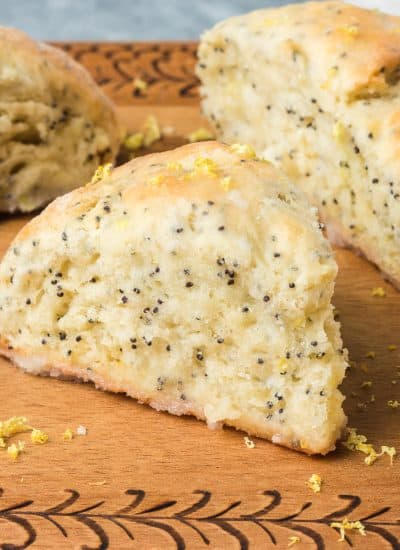 Lemon Poppy Seed Scones