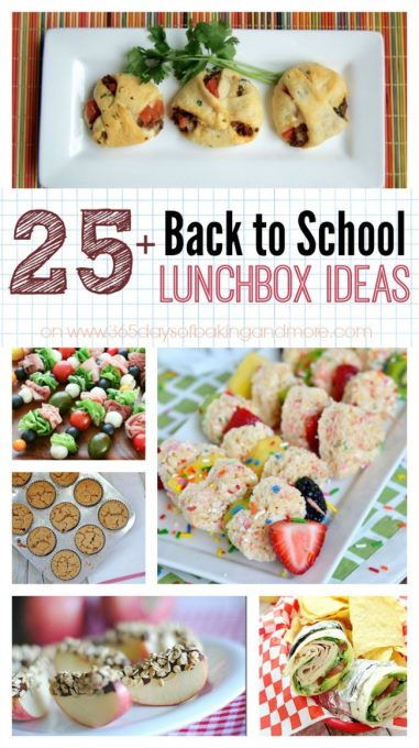 25+ Back to School Lunchbox Ideas - send the kids off to school this year with fun ideas for lunch that you know they'll enjoy AND eat!