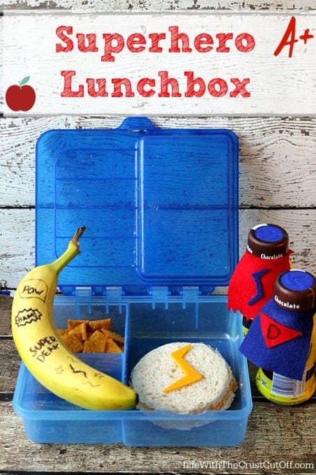 Back To School Superhero Lunch Box