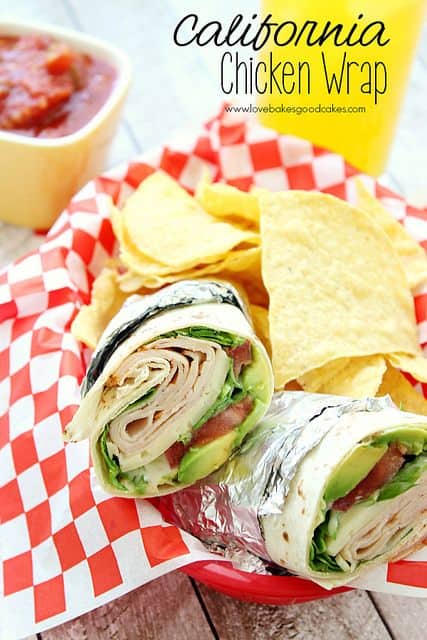 California Chicken Wrap