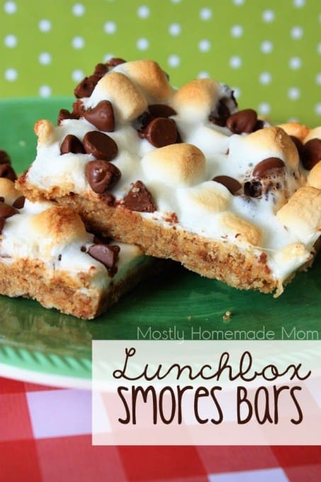 Lunchbox Smores Bars