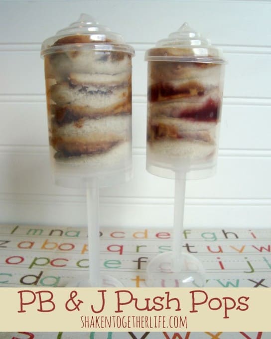 PB & J Push Pops