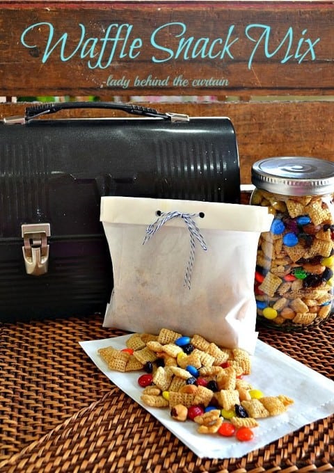 Waffle Snack Mix