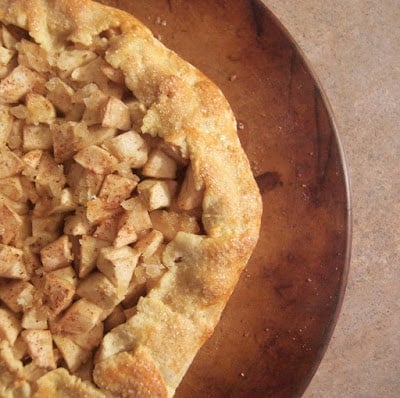 APPLE GINGER GALETTE