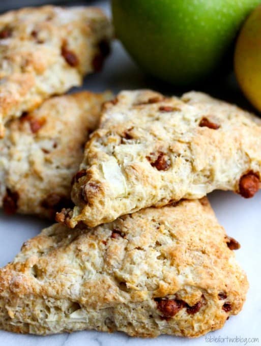 Apple Cinnamon Scones