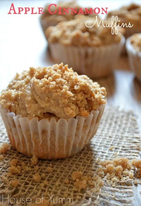 Apple cinnamon muffins