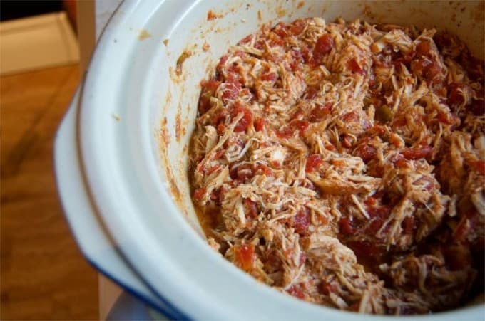 Crockpot Taco Chicken