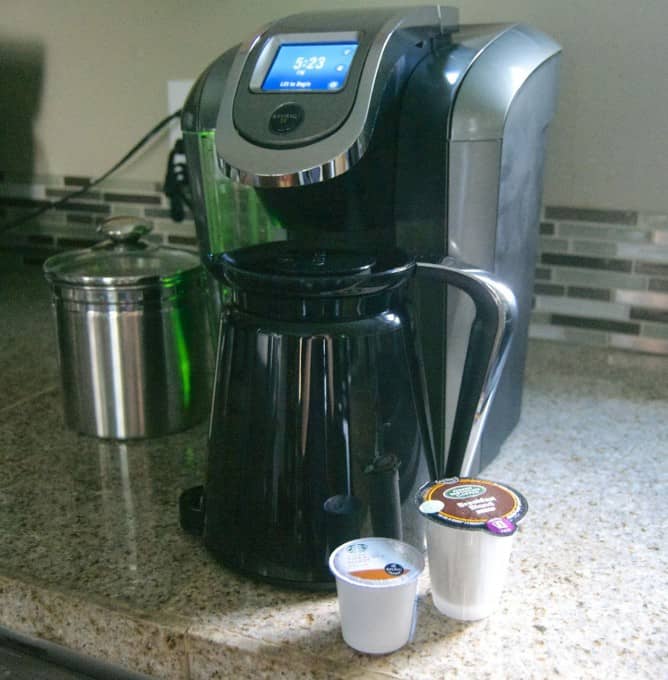 The new Keurig 2.0 - brew a cup OR a carafe!