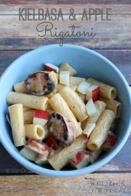 Kielbasa & Apple Rigatoni