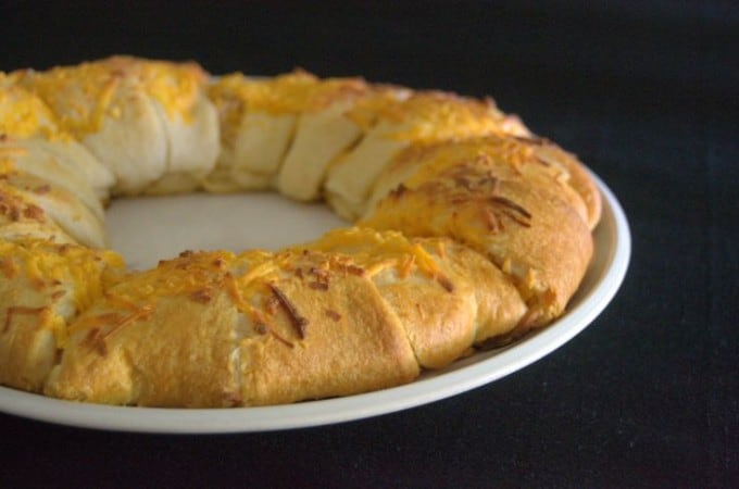 Barbecue Chicken Salad Crescent Ring