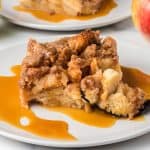 Baked Caramel Apple French Toast