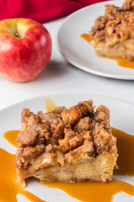 Caramel Apple French Toast Casserole