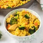 Curried Rice with Chicken and Vegetables