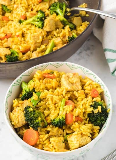 Curried Rice with Chicken and Vegetables