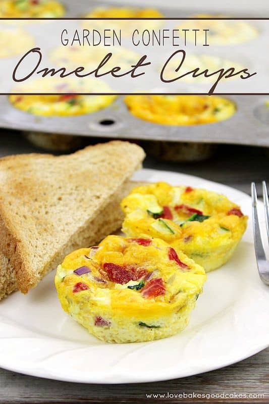 Garden Confetti Omelet Cups