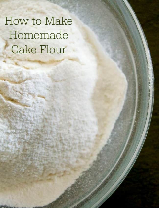 You can make your own cake flour at home. - a great thing to do if you don't use it that often.