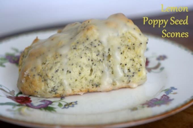 Lemon Poppy Seed Scones