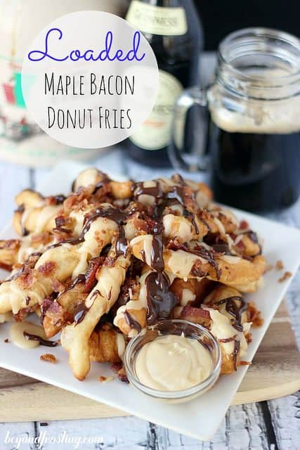 Loaded Maple Bacon Donut Fries