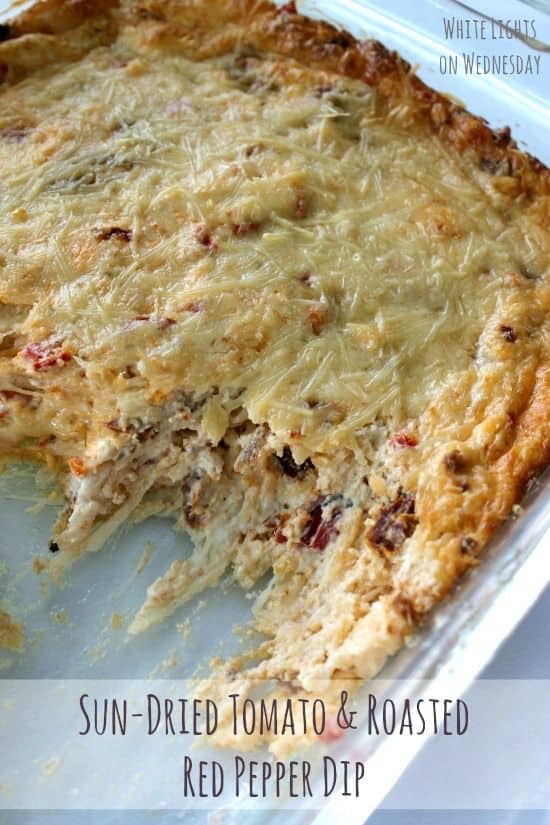 Roasted Red Pepper & Sun Dried Tomato Dip
