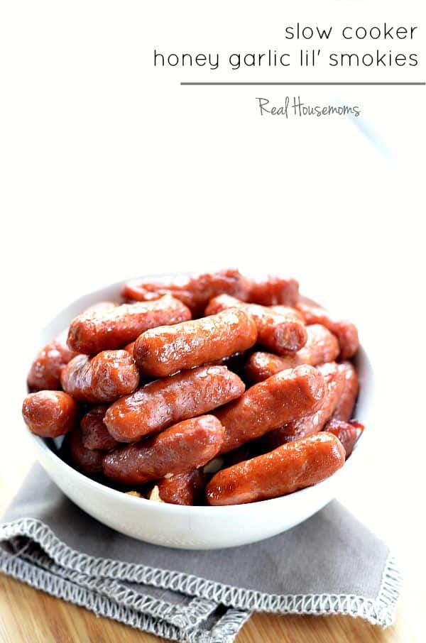 Slow Cooker Honey Garlic Lil' Smokies