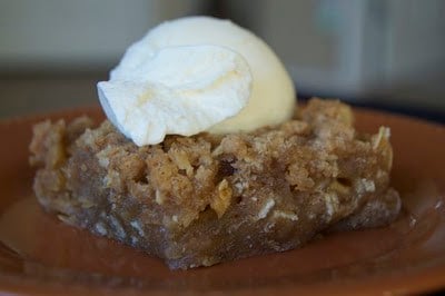 Apple Crisp. That comfort food you can never go wrong with.