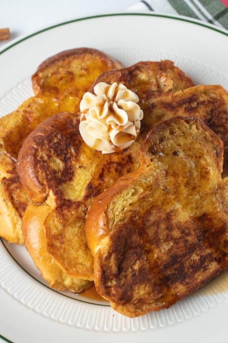 Maple Butter on French toast.