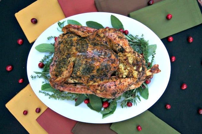 Herb Roasted Turkey - a beautiful and delicious presentation all in one!