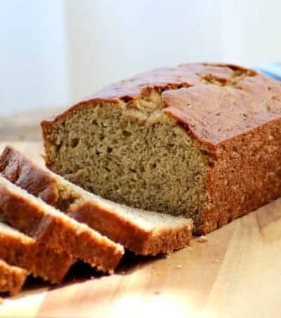 Banana Bread intensified with brown butter and rum. Comfort food at its' finest!