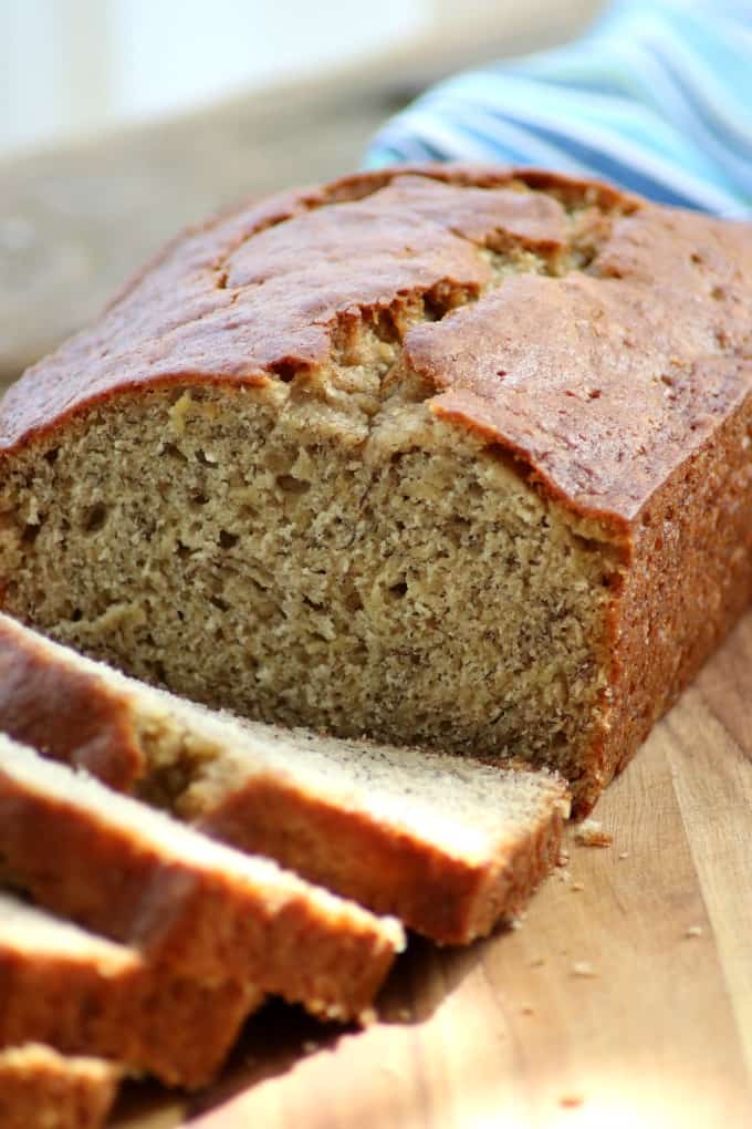 Banana Bread intensified with brown butter and rum. Comfort food at its' finest!