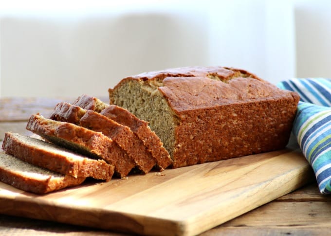 Banana Bread intensified with brown butter and rum. Comfort food at its' finest!