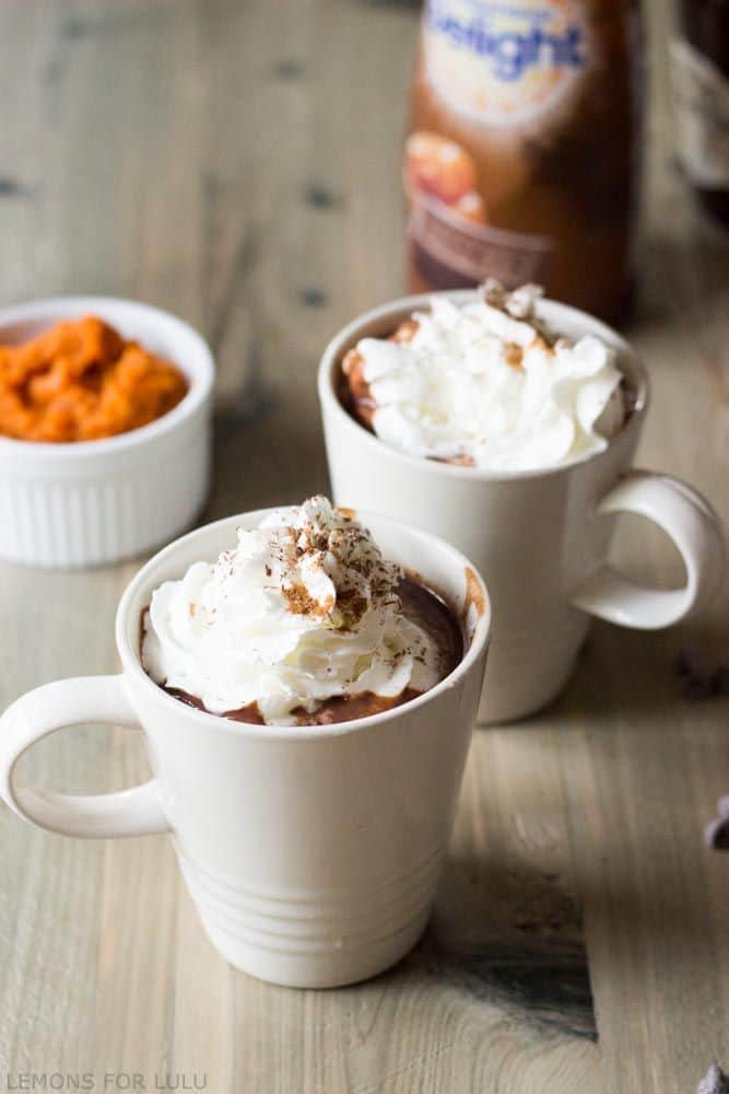 Pumpkin Spice Hot Chocolate