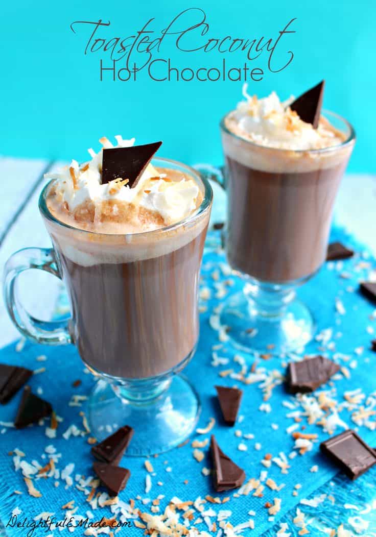 Toasted Coconut Hot Chocolate