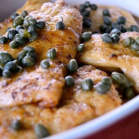 An easy and delicious Chicken Piccata recipe that's sure to please! The combination of lemon, capers and paprika will awaken your taste buds!!