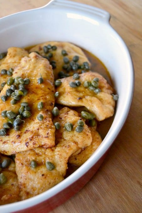 An easy and delicious chicken dish that's sure to please! The combination of lemon, capers and paprika will awaken your taste buds!