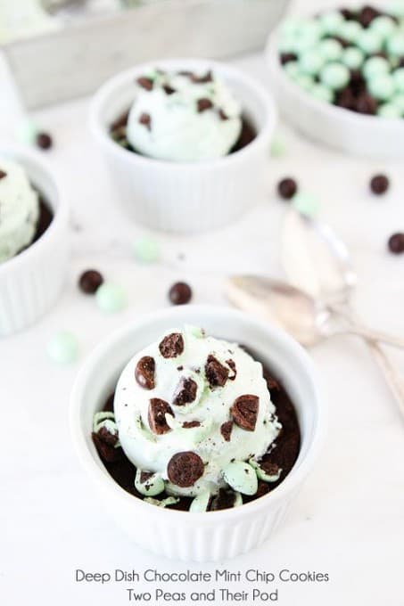 Deep-Dish-Chocolate-Mint-Cookies-Two-Peas