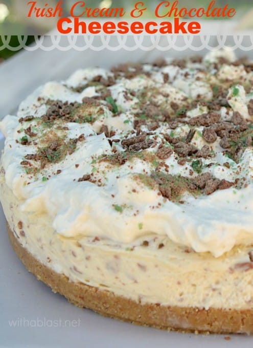 Irish Cream and Chocolate Cheesecake-P1