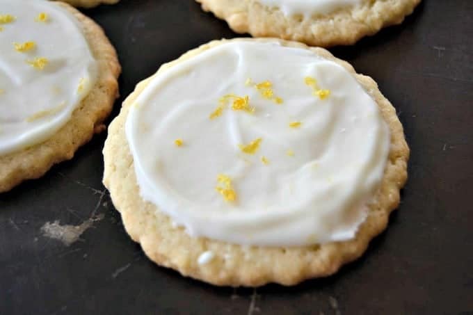 Lemon Coconut Sugar Cookies are made with fresh lemon juice, zest, and shredded coconut. This frosted sugar cookie makes a great Springtime treat!